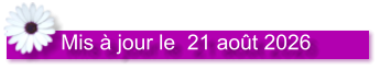 Mis à jour le  21 août 2026