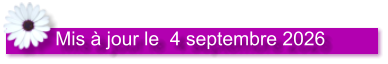 Mis à jour le  4 septembre 2026